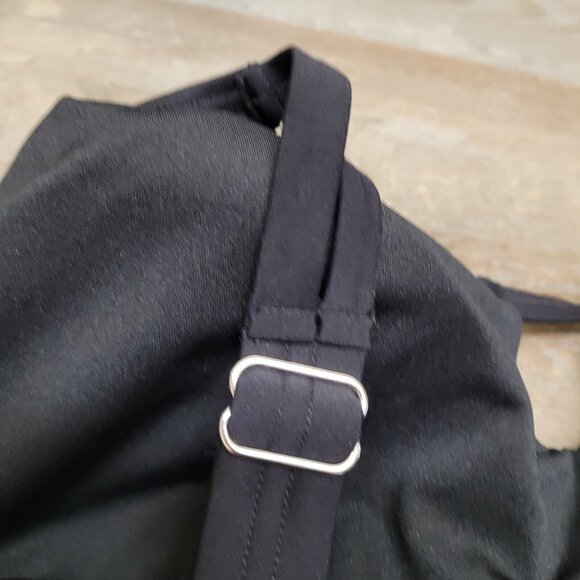 Birdsong Size 20W Bare Necessities Keyhole Underwire Tankini Swim Top Black PLUS - Picture 15 of 15